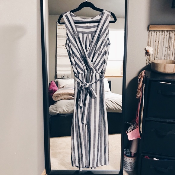GAP Pants - Gap Striped Jumpsuit
